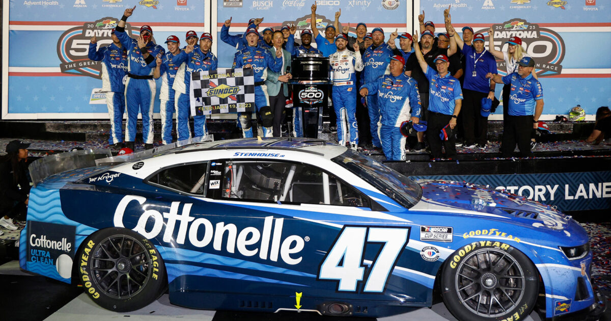 JTG Daugherty's Perseverance Pays Off with Daytona 500 Triumph