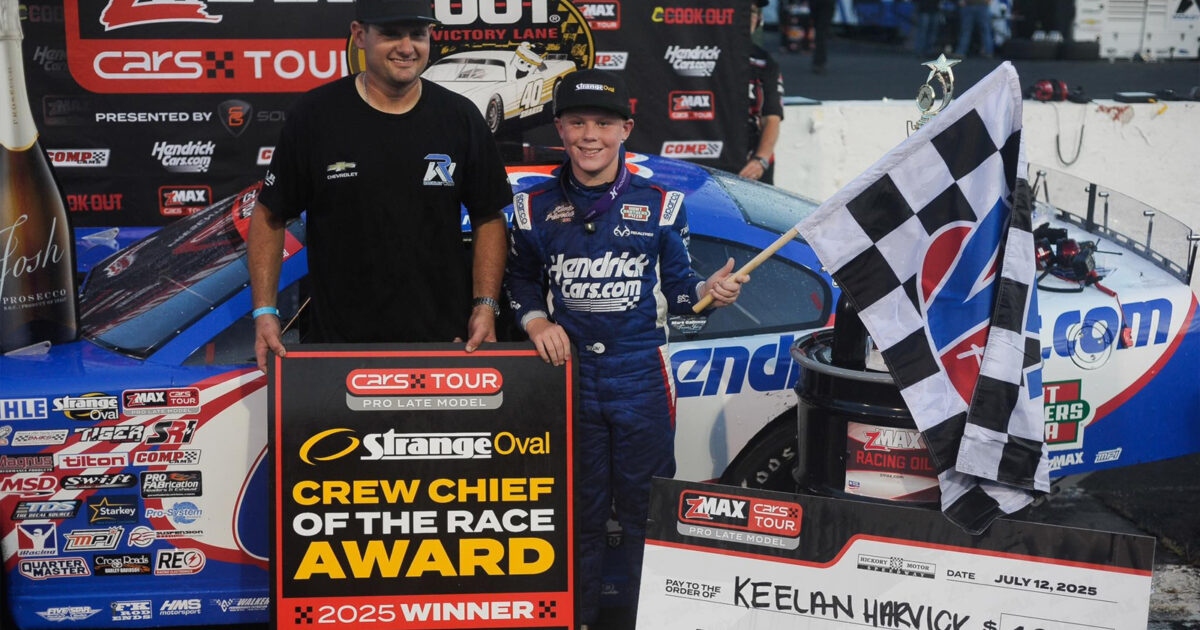 Keelan Harvick Wins on Road to the Throwback Classic at Hickory