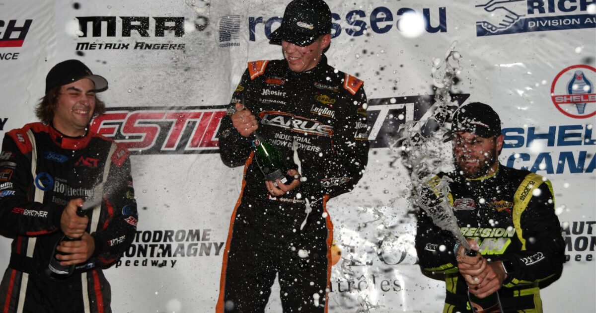 Raphael Lessard Racing Raphael Lessard Takes Down First ACT Win in CAN-AM 200