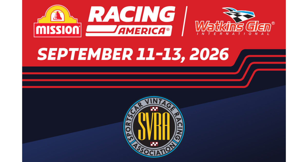 SVRA at Watkins Glen - Schedule and Information