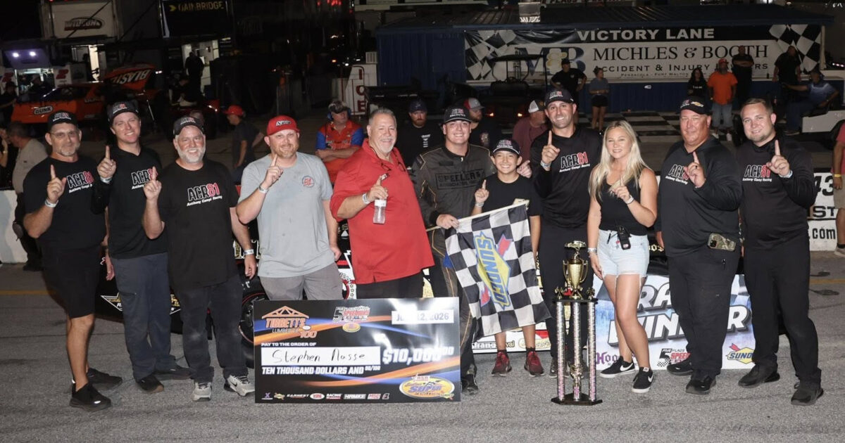Stephen Nasse Opens Blizzard Series Doubleheader with Dominant Victory