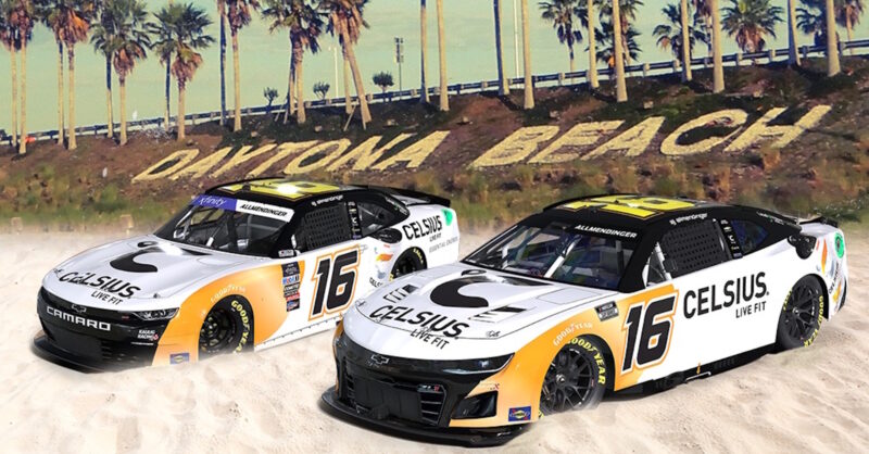 CELSIUS Back as Primary Sponsor of Kaulig Racing, AJ Allmendinger in…
