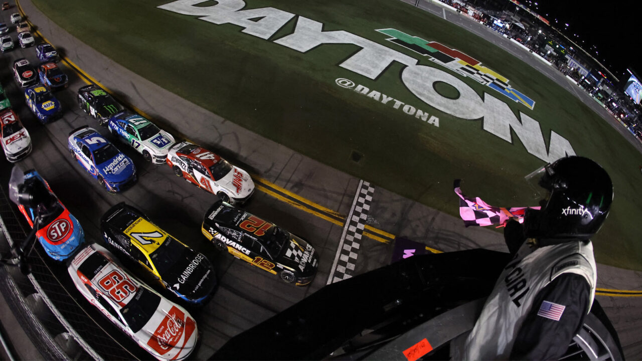 Blaney Checkered Flag Daytona 2025 PC Jonathan Bachman Getty