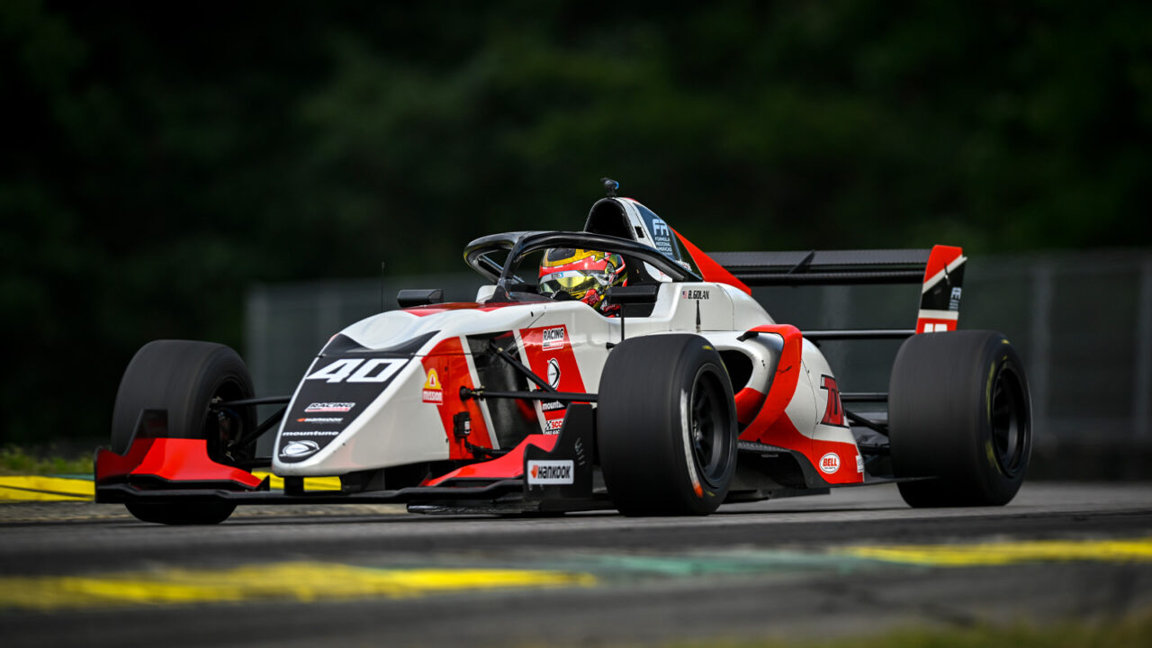 Brady Golan Earns FR Americas Pole at VIR
