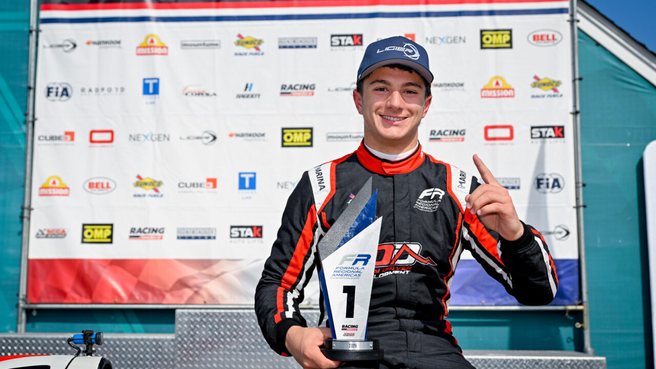 Brady Golan Wins Race 2 at VIR to Clinch 2026 FR Americas Title