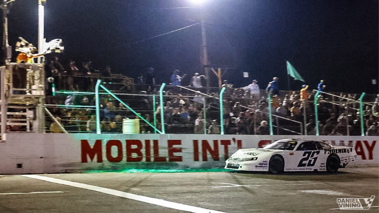 Bubba Pollard Mobile Checkered Flag 2025 PC Daniel Vining
