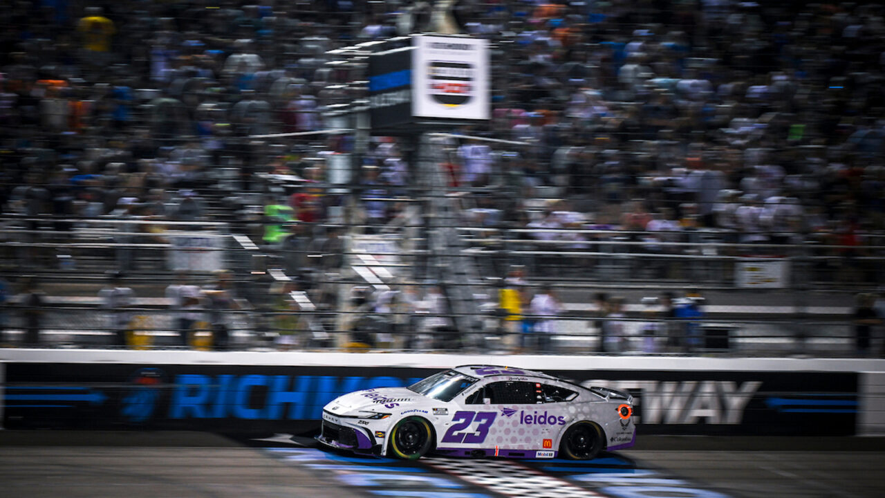 Bubba Wallace Richmond PC Gavin Baker Lumen TGR