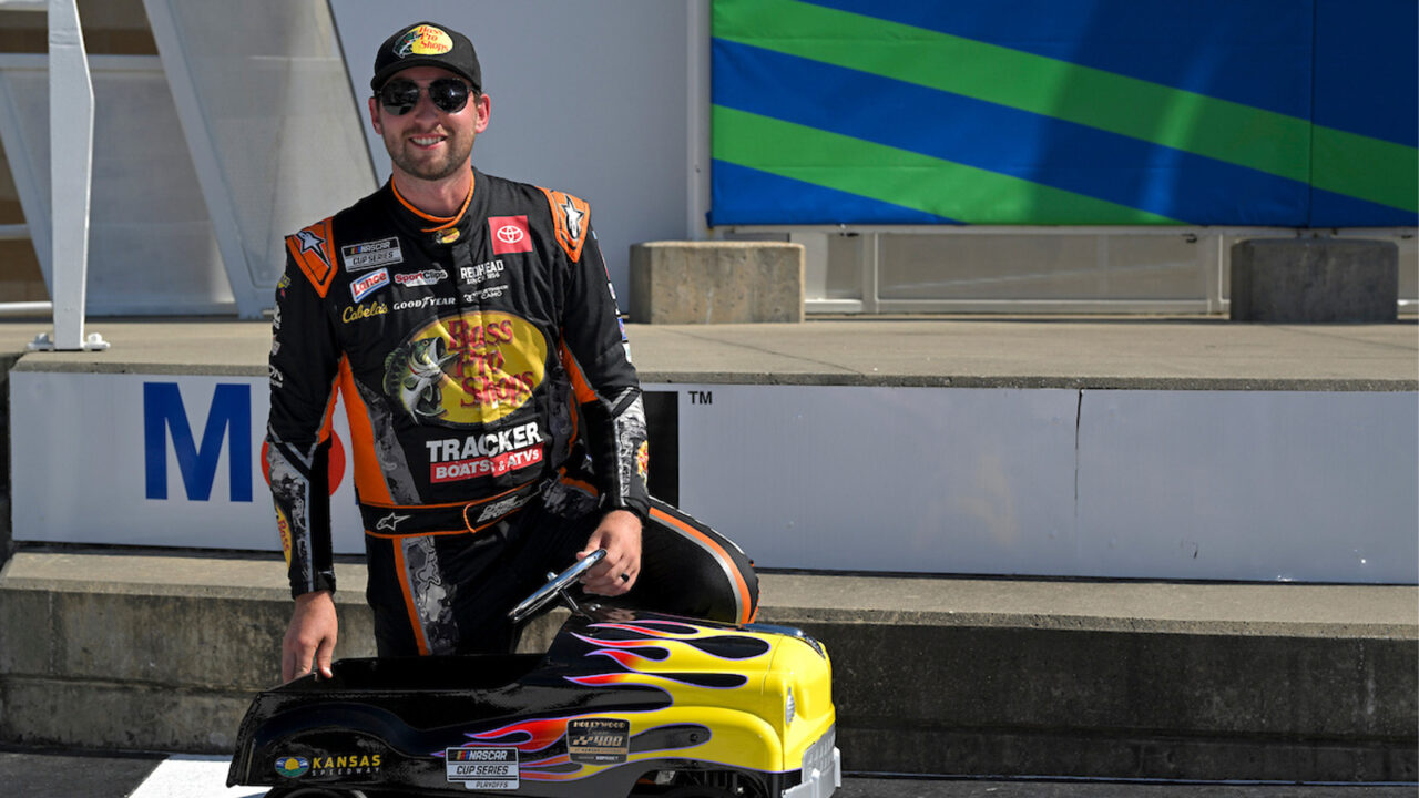 Chase Briscoe Kansas Pole 2025 PC Gavin Baker TGR