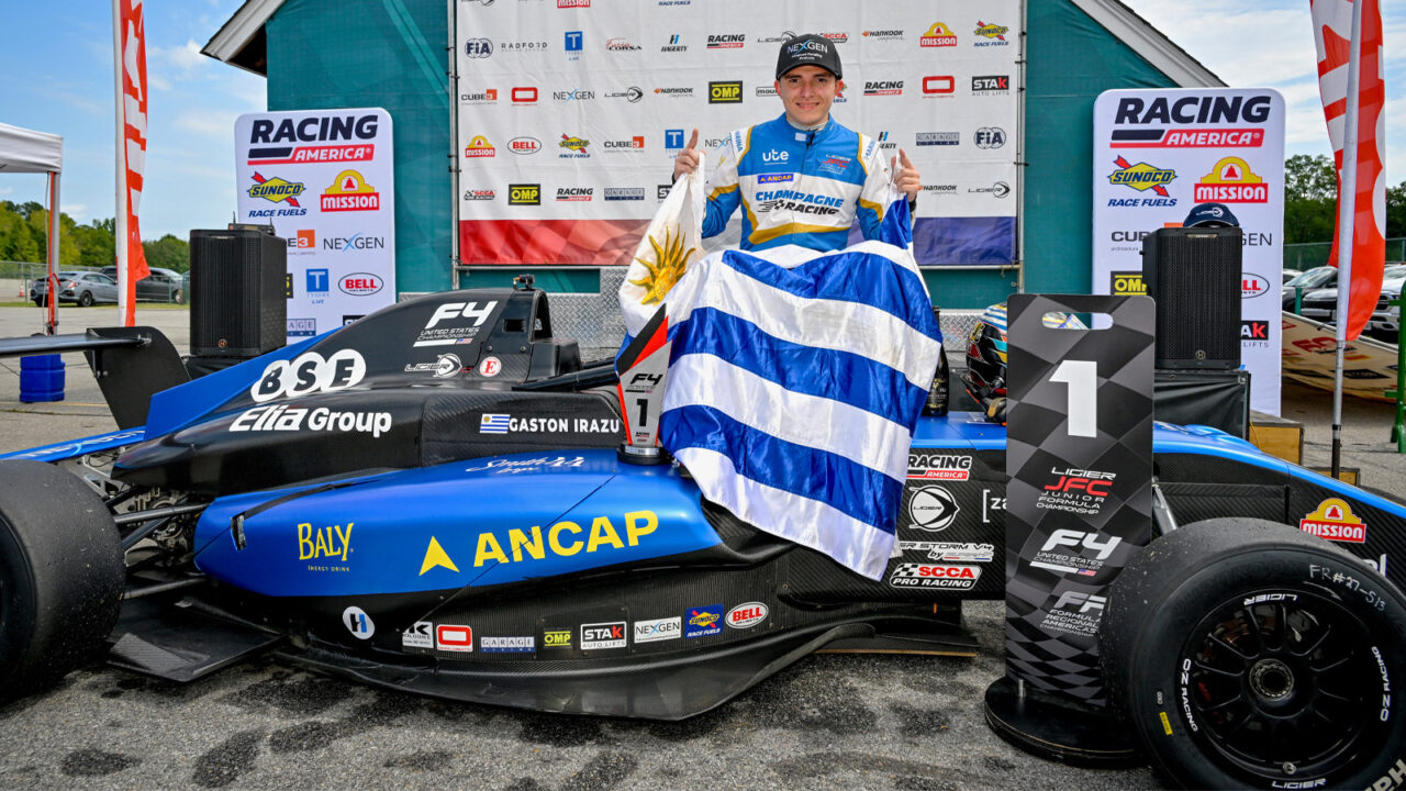 Gastón Irazú Secures 2026 F4 U.S. Title, Completes VIR Sweep