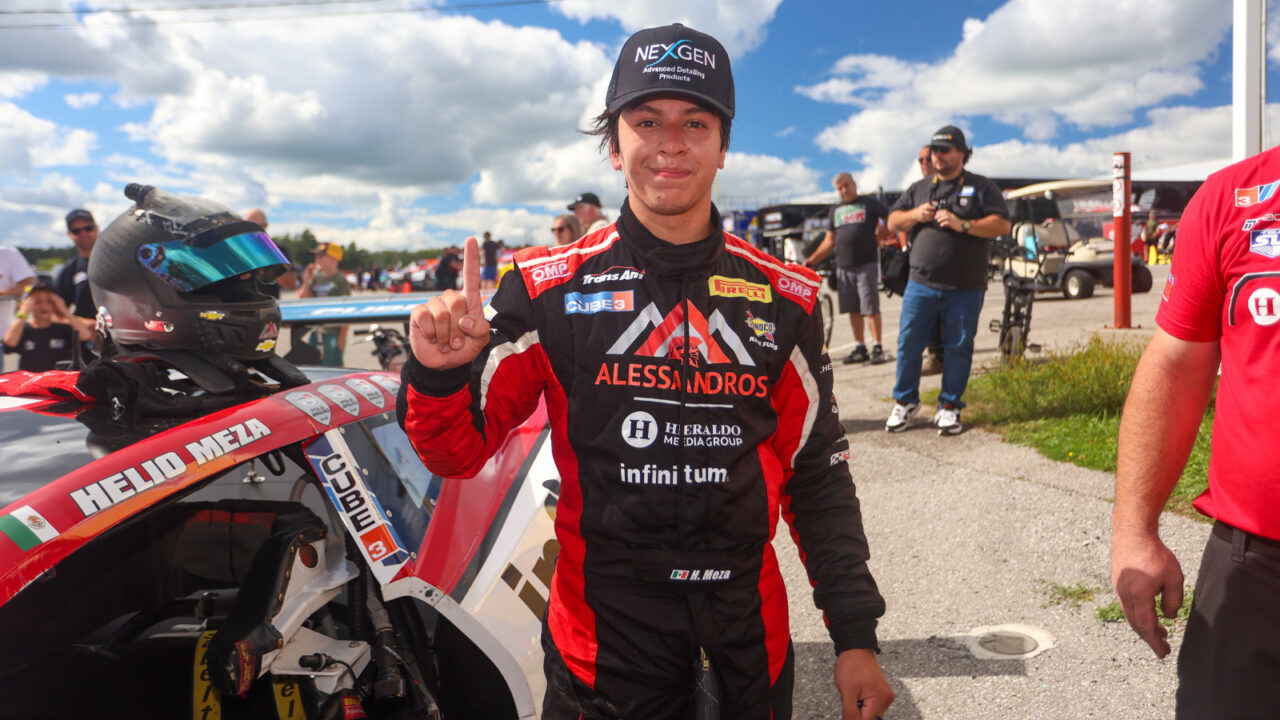 CUBE 3 Architecture TA2 Series Points Leader Helio Meza Making ARCA Menards Series West Debut