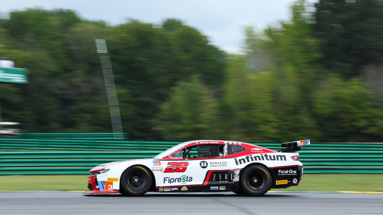 Championship Contenders Meza, Day Pace CUBE 3 Architecture TA2 Series Practice from VIR