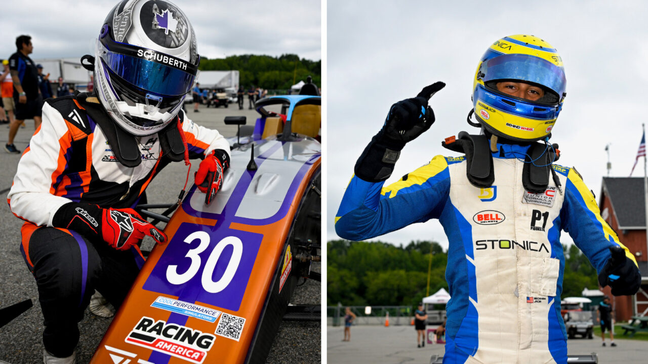 Edward Kennedy and Beckham Jacir Win Ligier JFC Race 1 at VIR