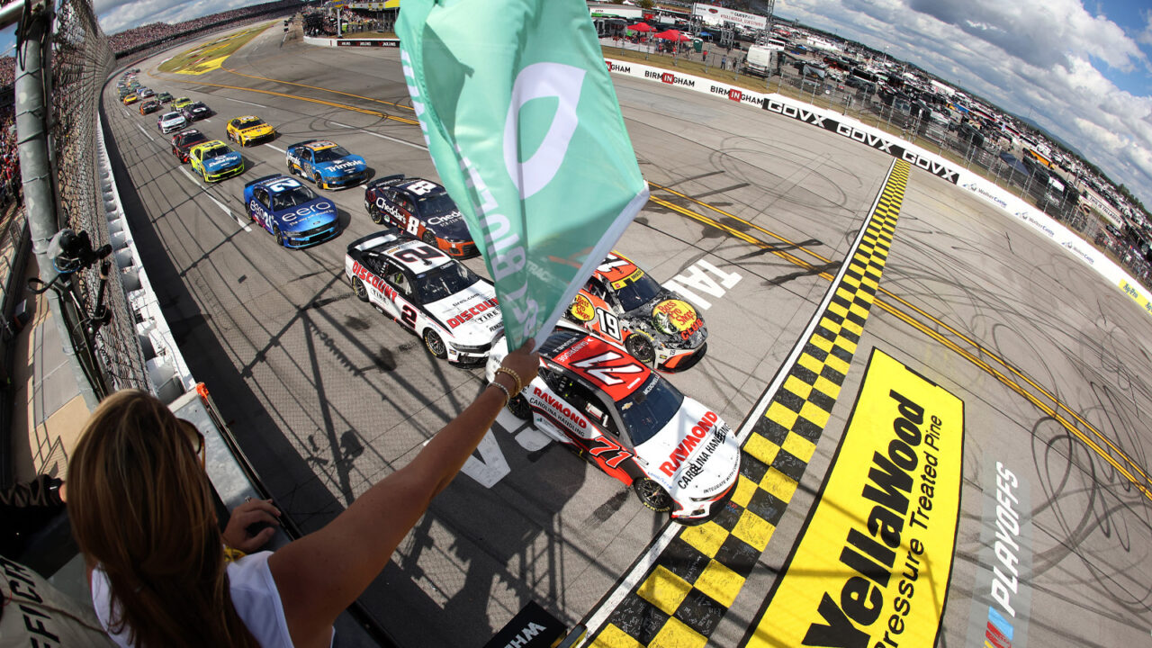 Michael Mc Dowell Green Flag Talladega PC Chris Graythen Getty