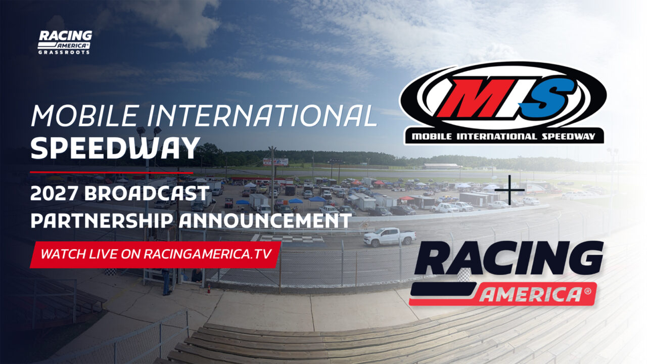 Racing America, Mobile International Speedway Announce Broadcast Partnership for the 2026 Heart of Dixie 200, plus the 2027 Racing Season