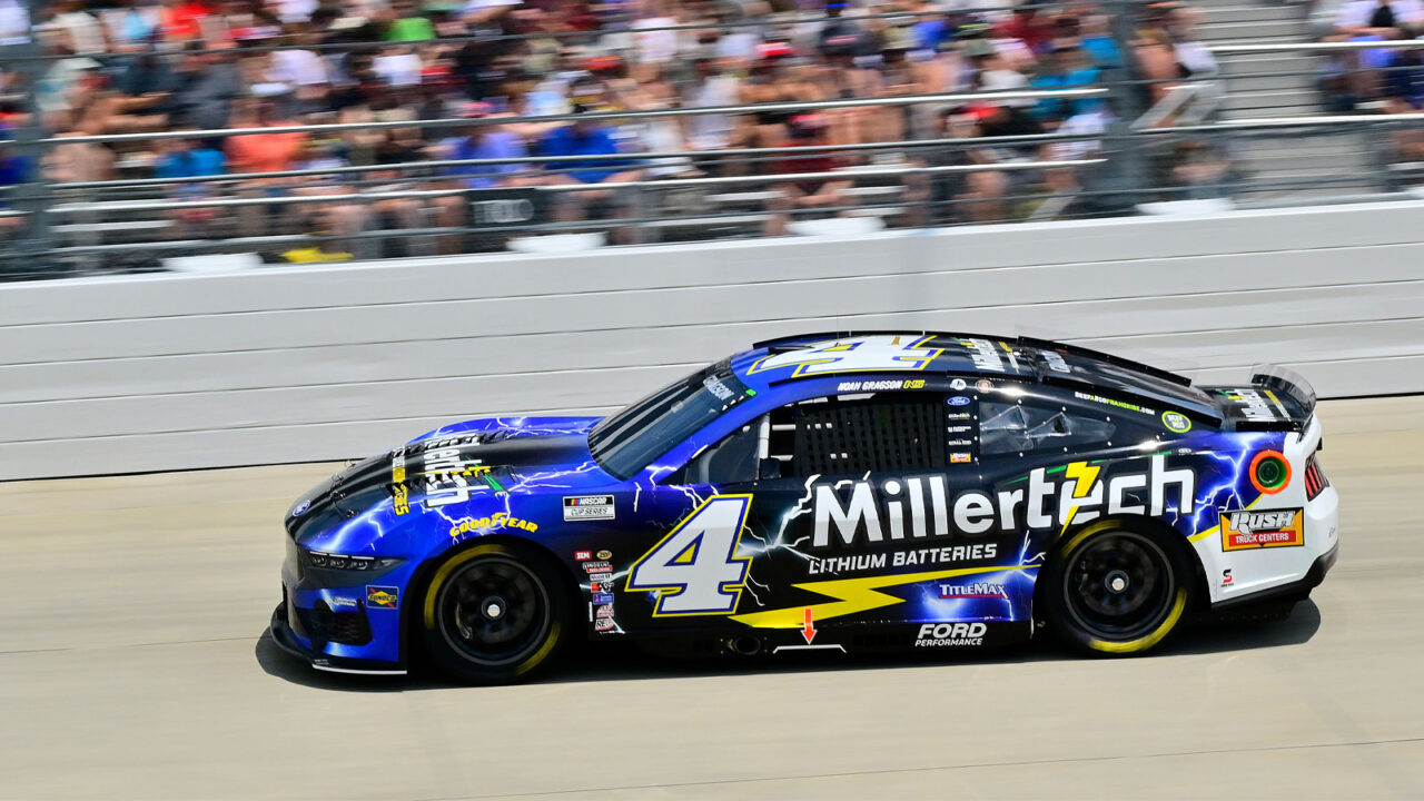 Noah Gragson 2025 Dover PC Rusty Jarrett KNP Ford