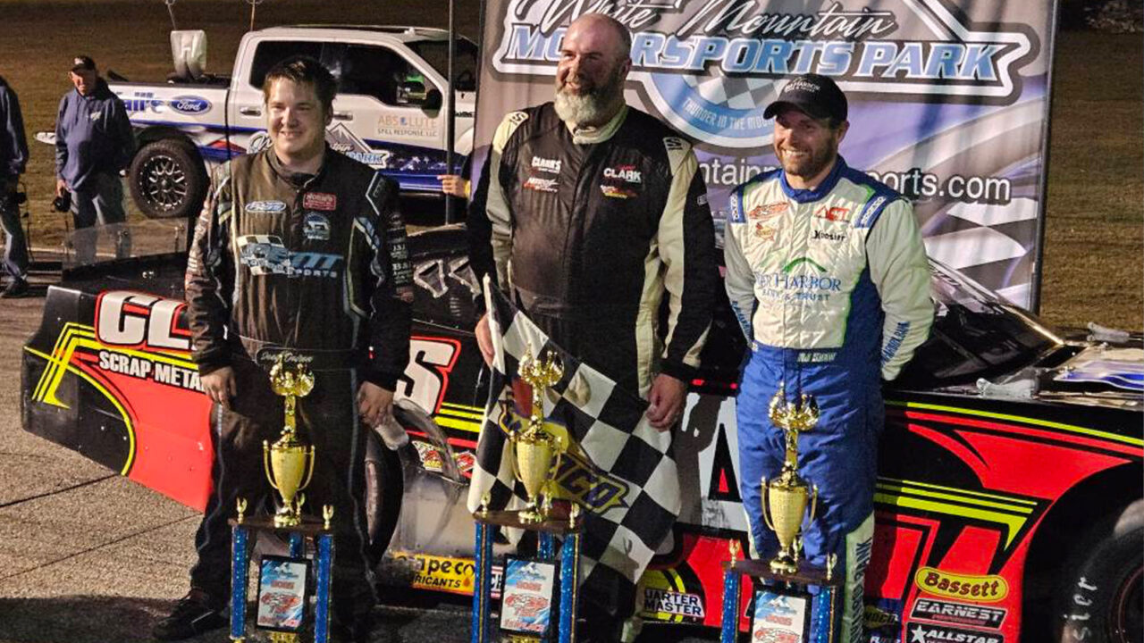 PASS Podium White Mountain Clark Shaw Doiron 2025 PC PASS