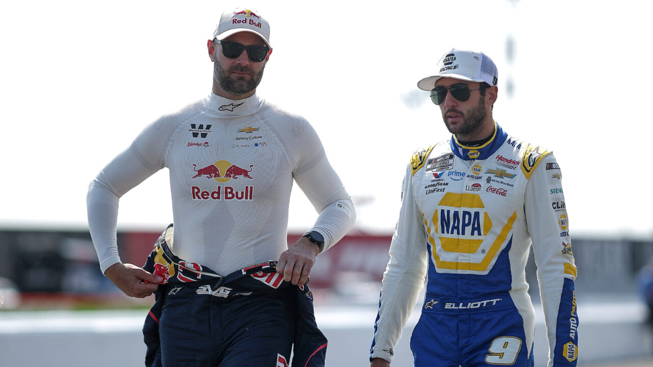 Shane Van Gisbergen Chase Elliott Sonoma 2025 PC Chris Graythen