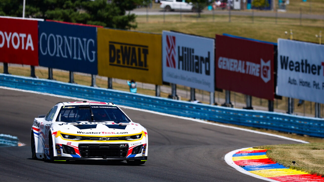 Shane Van Gisbergen Watkins Glen 2025 Practice PC Blake Harris HHP
