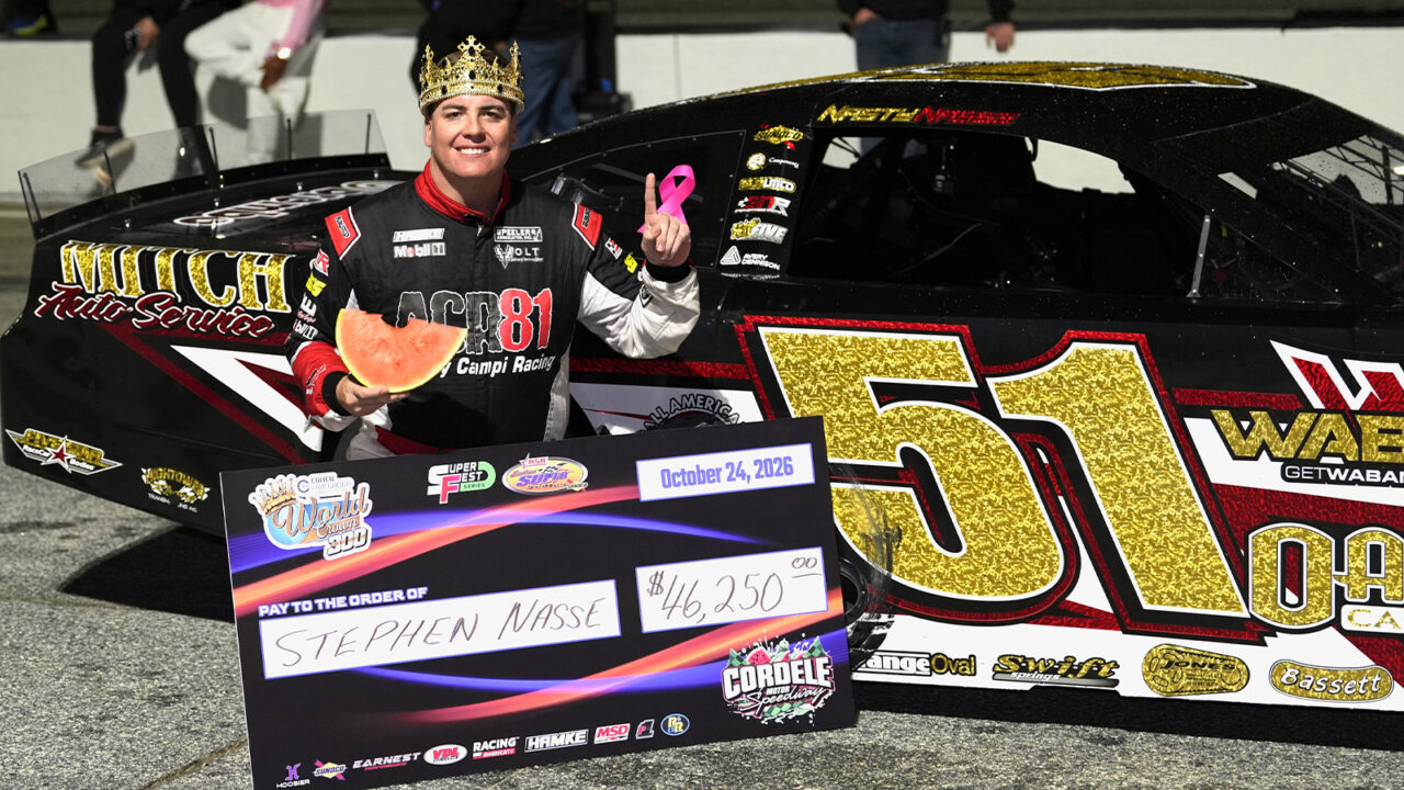Stephen Nasse Adds World Crown 300 to Growing Resume